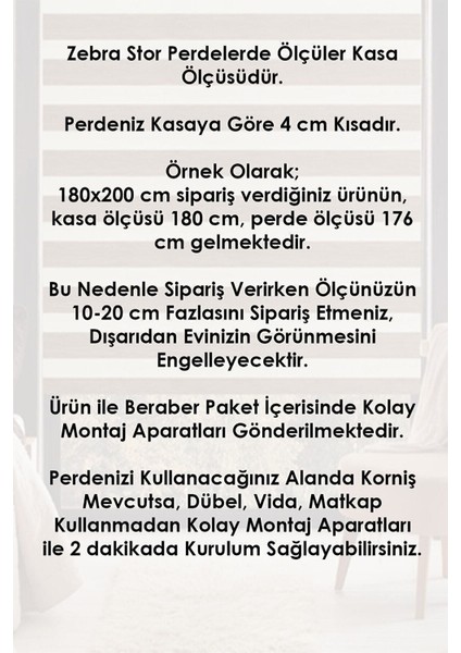 Antrasit Gri Zebra Perde