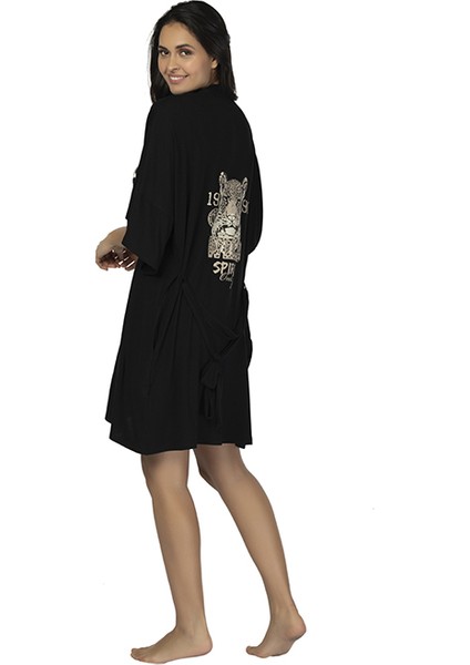 Leopard Casual Sabahlık Siyah fiyatları
