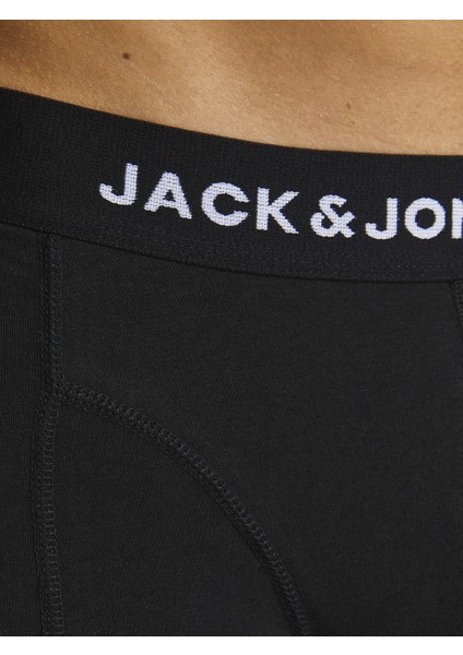 Jack & Jones 5'li Düz Renk Logolu Boxer