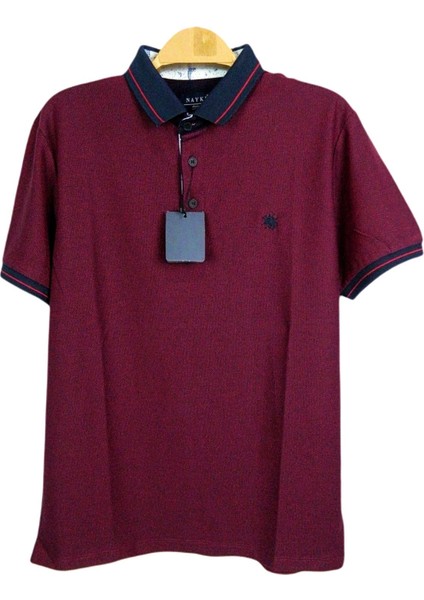 Erkek Polo Yaka Jakarlı T-Sıhırt 19068 fiyatları