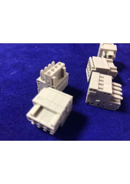 734-104 3,5 mm 4 Yollu Terminal Blok 28 Awg - 14 Awg fırsatları