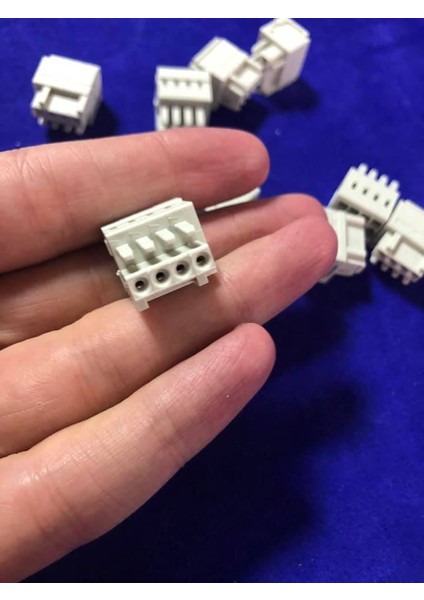 734-104 3,5 mm 4 Yollu Terminal Blok 28 Awg - 14 Awg indirimleri