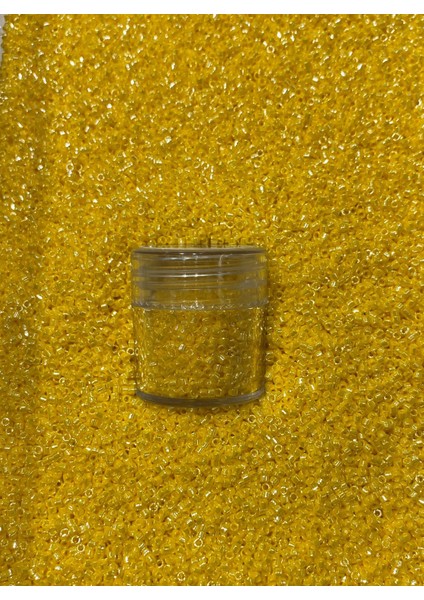 Sarı Miyuki Delica DB-1562 Boncuk - Kutu NO:132- 11/0 - 7,5 gr