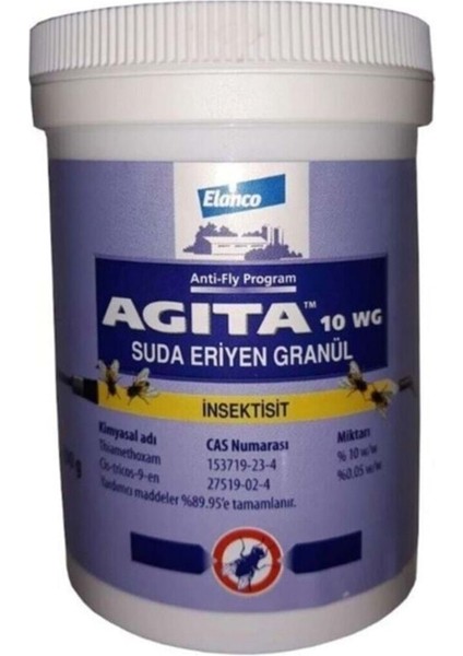 Elanco (100 gr) Agita Guard 10 Wg Karasinek granülü