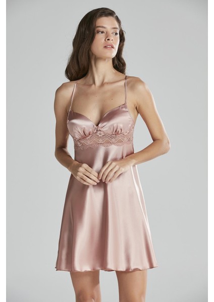 Saten Emprime Gecelik & Sabahlık Takım - 2406 fırsatları