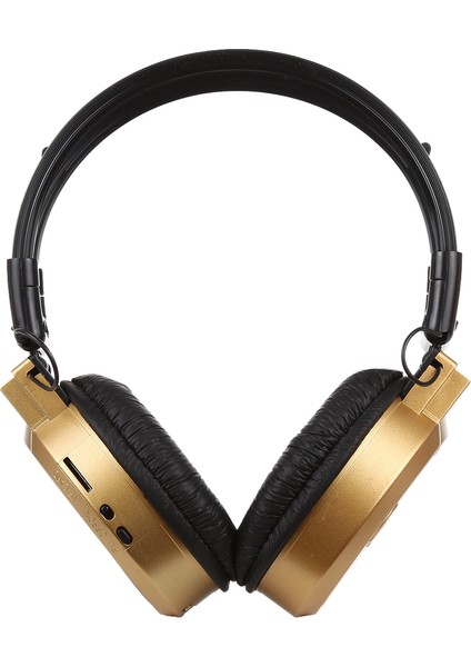 Sh-S1 Katlanır Stereo Hifi Kablosuz Spor Kulaklık Kulaklık (Altın) (Yurt Dışından)