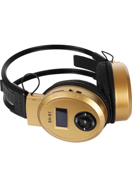 Sh-S1 Katlanır Stereo Hifi Kablosuz Spor Kulaklık Kulaklık (Altın) (Yurt Dışından) fiyatları