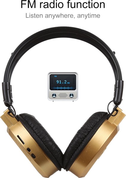 Sh-S1 Katlanır Stereo Hifi Kablosuz Spor Kulaklık Kulaklık (Altın) (Yurt Dışından) modelleri