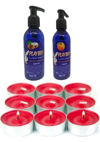 Aroma Terapi Spa Mum Hediyeli Yenilebilir Hindistan & Şeftali Vücut Masaj Yağı 120 ml