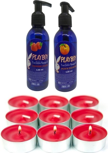 Aroma Terapi Spa Mum Hediyeli Yenilebilir Şeftali & Çilek Vücut Masaj Yağı 120 ml