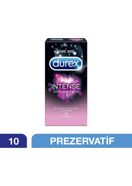 Intense 10LU Prezervatif Prezervatif