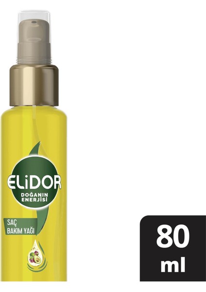 Avokado Doğanın Enerjisi Saç Bakım Yağı 80 ml  Saç Serum ve Yağı