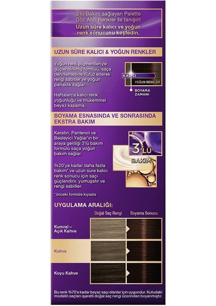 Saç Boyası 3-65 Çikolata Kahve Saç Boyası