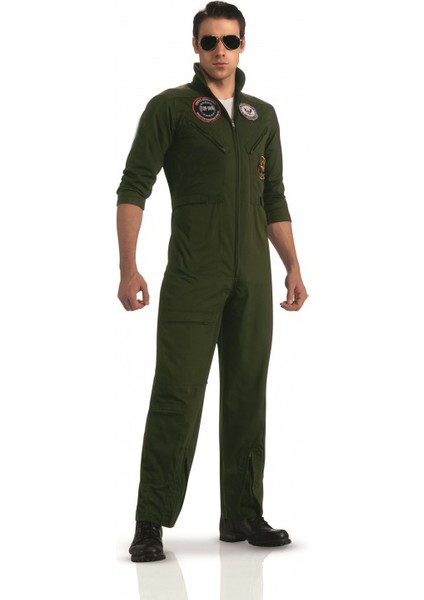 Savaş Uçağı Pilotu Kostümü Yetişkin Erkek