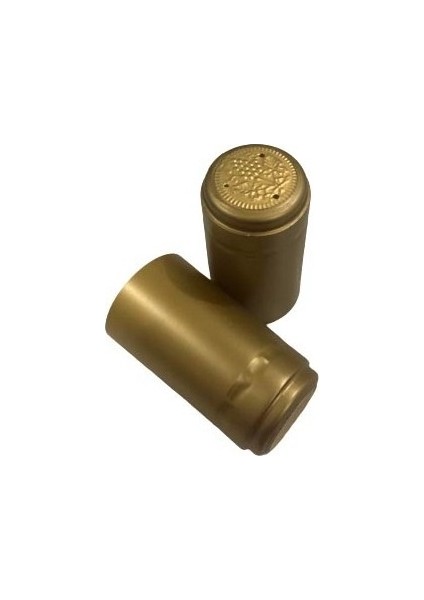 200 Adet Gold Kapşon 32 x 50 mm. Şarap Şişe Kapatma Kapşonu