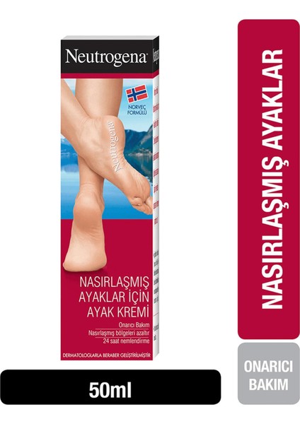 Ayak Kremi Nasırlaşmış Ayaklar Için 50 ml Banyo ve Duş Aksesuarları