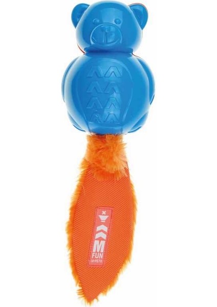 M-Pets Onoff Teddy Köpekler Için Kauçuk Oyuncak Blueorange