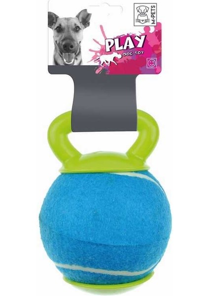 M-Pets Baggy Tutmalı Tenis Topu Bluegreen