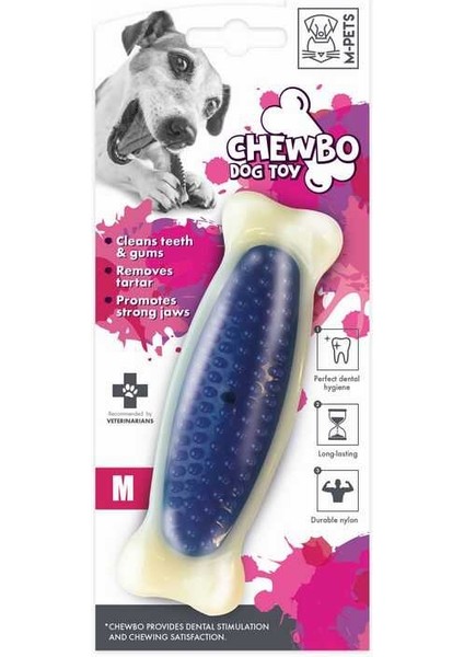 M-Pets Chewbo Bone Dental Köpek Oyuncağı (M)