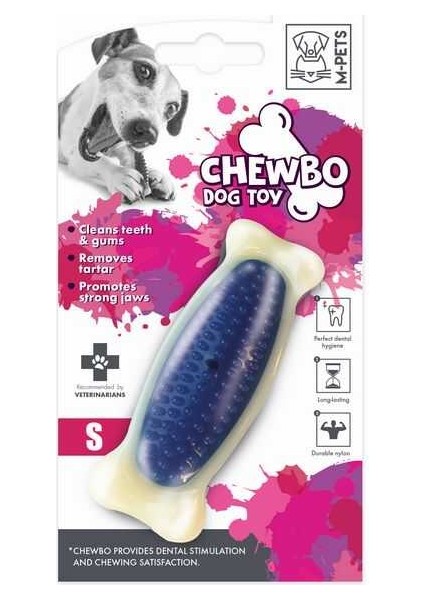 M-Pets Chewbo Bone Dental Köpek Oyuncağı (S)