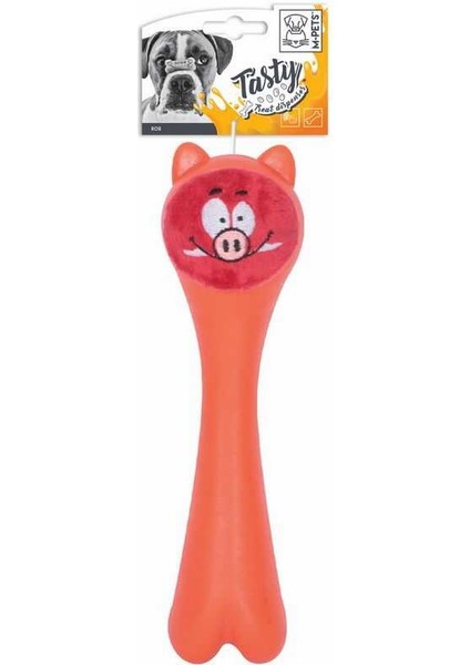 M-Pets Rob Ödül Hazneli Kauçuk Köpek Oyuncağı Orange