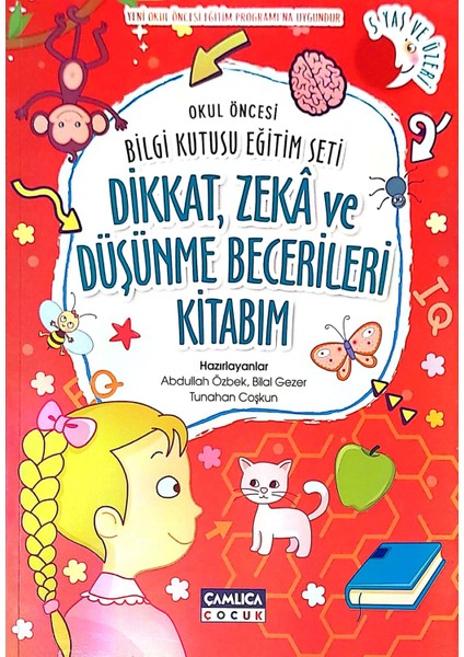 Dikkat,zeka ve Düşünme Becerileri Kitabım -Bilal Gezer