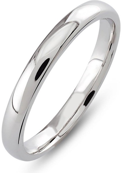 3mm Beyaz Düz Bombe Klasik Alyans fiyatları