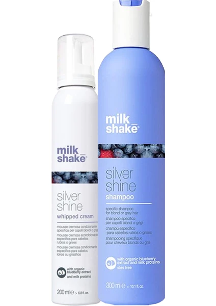 Milk Shake Silver Shine Şampuan & Whipped Krem