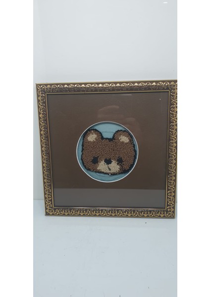 Hayvan Figürlü Panç Işleme Çerçeveli Tablo fiyatları