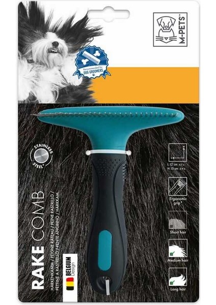 M-Pets Köpekler Için Tırmık Tarağı 12X15CM