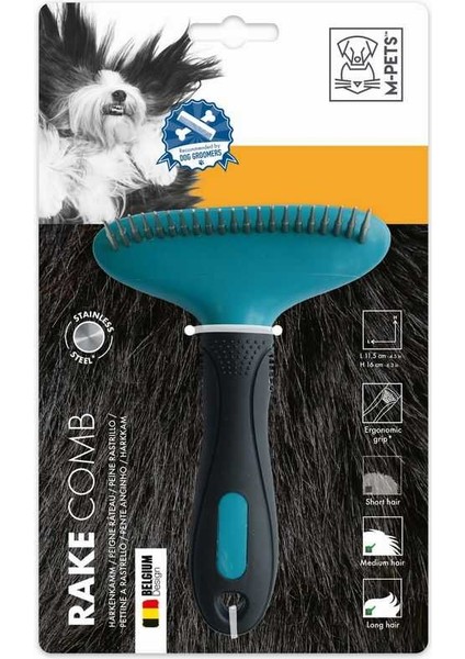 M-Pets Köpekler Için Tırmık Tarağı 11,5X16CM