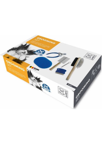 M-Pets Grooming Set Köpekler Için Bakım Seti 6lı