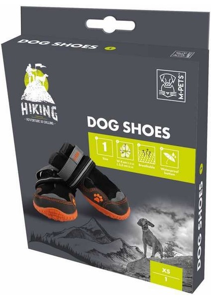 M-Pets Hiking Köpekler Için Ayakkabı 1 Xs