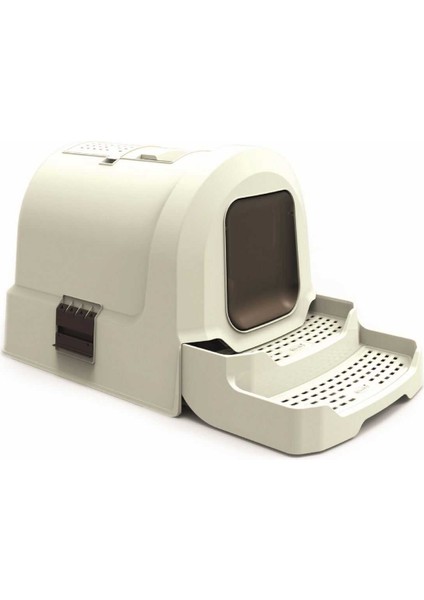 M-Pets Giza Kapalı Kedi Tuvaleti Çekmeçeli 69X42X45