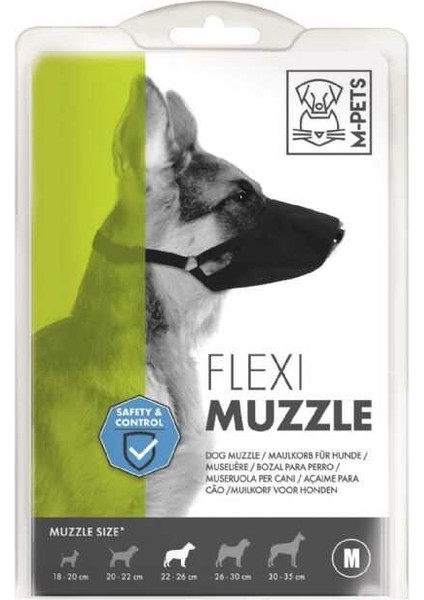 M-Pets Flexi Bez Ağızlık (M)