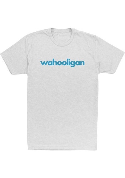 Wahooligan Mavi Pamuklu Koşu ve Bisiklet T-Shirt - L