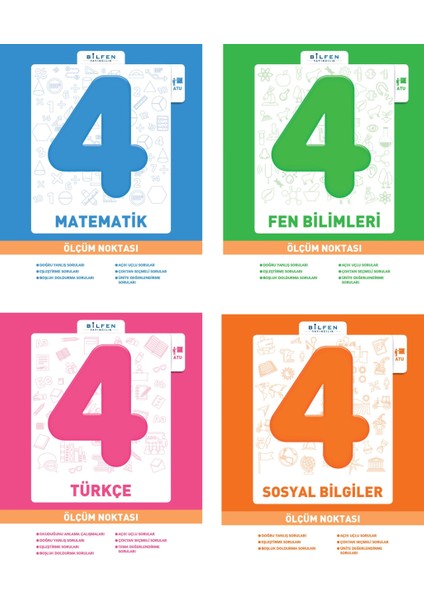4. Sınıf Ölçüm Noktası 4'lü Set