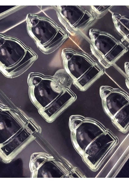 Polikarbon Çikolata Kalıbı 18LI CM3170 - Sert Plastik Çikolata Kalıbı