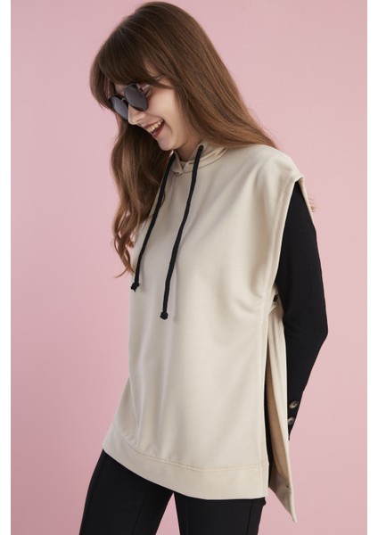 Süveter Sweat - Vizon