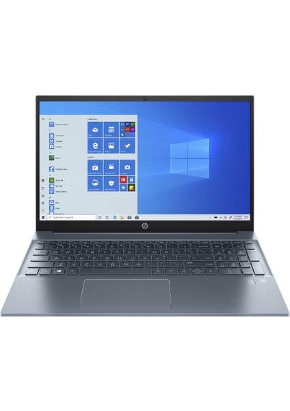Pavilion 15-EH1007NT AMD Ryzen 7 5700U 8GB 512GB SSD Windows 10 Home 15.6" FHD Taşınabilir Bilgisayar 4H0W6EA