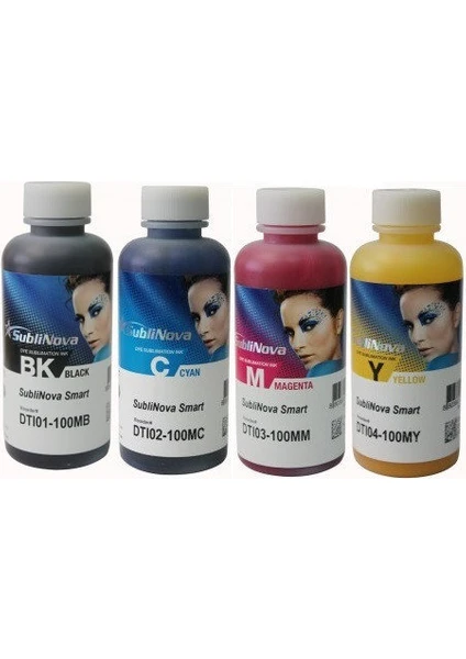 Inktec Süblimasyon Mürekkep Sublinova 4X100ML Set