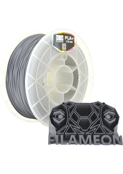 Pla+ 1.75MM 1kg Filament Gümüş Gri