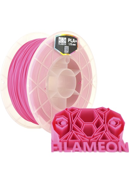 Pla+ 1.75MM 1kg Filament Pembe