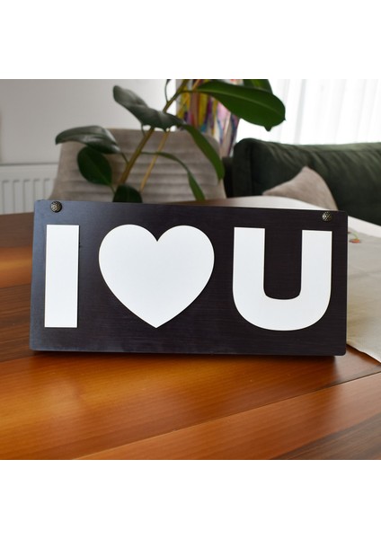 s I Love You Yazılı Ahşap Çikolata Kutusu Sevdikleriniz Için fiyatları