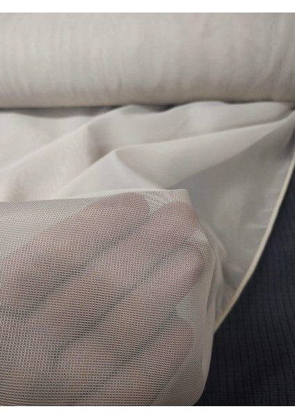 Modern Düz Dökümlü Tül Perde - Sütlü Kahve fiyatları