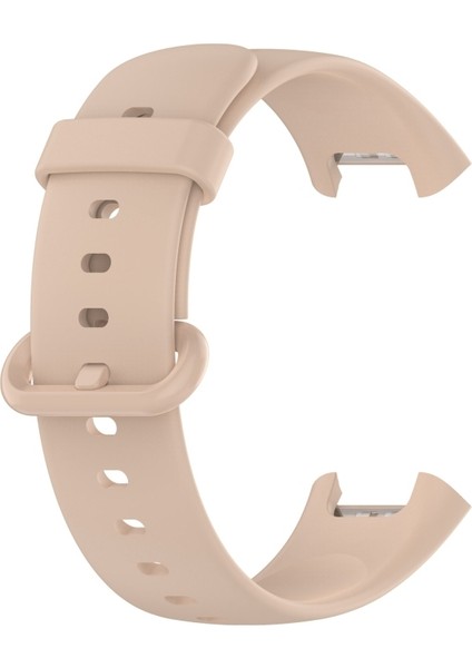 Xiaomi Redmi Watch 2. Nesil Için Saf Renkli Silikon Kayış - Kiraz Çiçeği Pembesi (Yurt Dışından)