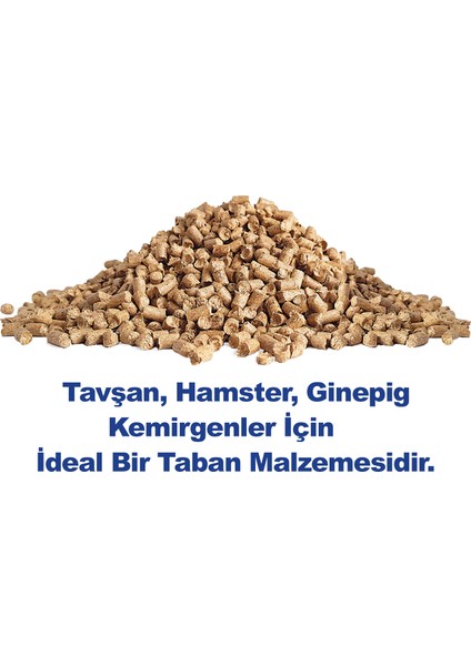 Doğal Çam Pelet Hamster Kafes Altlığı 5 kg 10 Lt 2'li modelleri