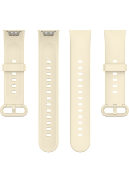 Xiaomi Redmi Watch 2. Nesil Için Saf Renkli Silikon Kayış - Sütlü Beyaz (Yurt Dışından) modelleri