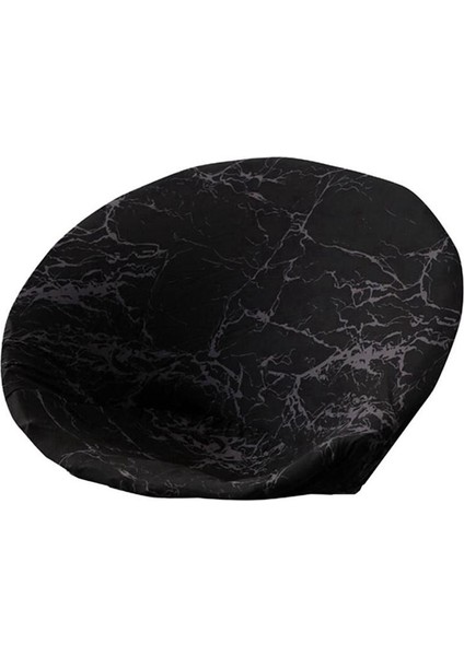 F Fityle Yuvarlak Daire Sandalye Kapak, Otel Odası Töreni Ziyafet Çıkarılabilir Yıkanabilir Sandalye D (Yurt Dışından)