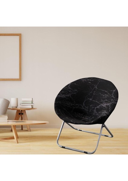 F Fityle Yuvarlak Daire Sandalye Kapak, Otel Odası Töreni Ziyafet Çıkarılabilir Yıkanabilir Sandalye D (Yurt Dışından) indirimleri